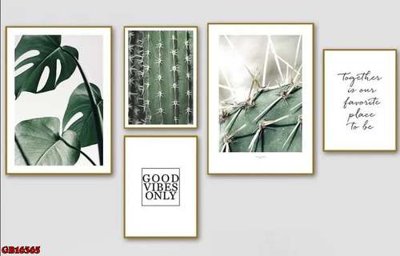 Tải file File gốc in bộ tranh decor treo tráng gương canvas GB16365 (gốc) in ấn chất lượng