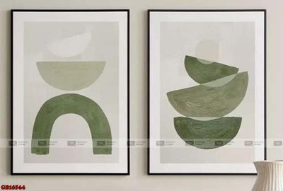 Hình ảnh file gốc in trần nhà File gốc in bộ tranh decor treo tráng gương canvas GB16544