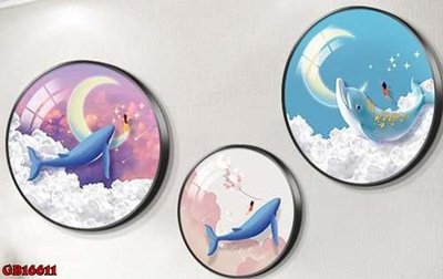 Chi tiết file gốc File gốc in bộ tranh decor treo tráng gương canvas GB16611 (cho in tráng gương)