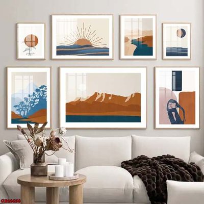 File in trần File gốc in bộ tranh decor treo tráng gương canvas GB16636 (bản gốc) 5D