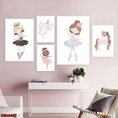 Download file File gốc in bộ tranh decor treo tráng gương canvas GB16657 (chất lượng in ấn)