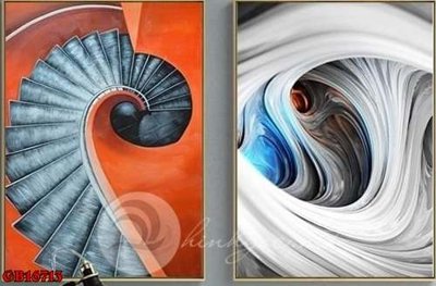 File tranh File gốc in bộ tranh decor treo tráng gương canvas GB16713 (ảnh gốc) độ nét vượt trội