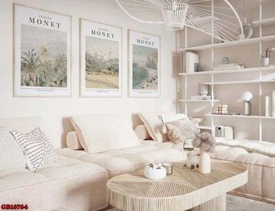 Download file gốc File gốc in bộ tranh decor treo tráng gương canvas GB16764 (in lụa) tranh 3D