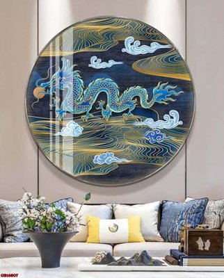 File tranh File gốc in bộ tranh decor treo tráng gương canvas GB16807 (gốc) phong cách tối giản