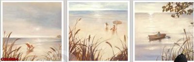 File tranh File gốc in bộ tranh decor treo tráng gương canvas GB16824 (gốc) in vải canvas