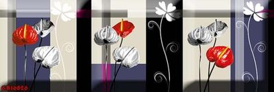 Tải về hình ảnh gốc File gốc in bộ tranh decor treo tráng gương canvas GB16826 sắc nét