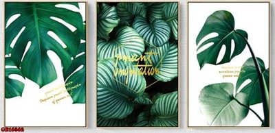 File tranh File gốc in bộ tranh decor treo tráng gương canvas GB16862 (gốc) in film