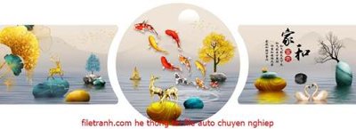 Download file gốc File gốc in bộ tranh decor treo tráng gương canvas GB18004 (in mica) trang trí