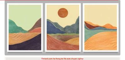 File PSD File gốc in bộ tranh decor treo tráng gương canvas GB18006 (chất lượng in ấn)