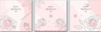 Tải file File gốc in bộ tranh decor treo tráng gương canvas GB18007 (gốc) làm file thiết kế