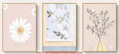 Tải file File gốc in bộ tranh decor treo tráng gương canvas GB18040 (ảnh gốc) độ phân giải 300dpi