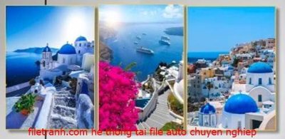 File tranh File gốc in bộ tranh decor treo tráng gương canvas GB18054 (ảnh gốc) độ nét vượt trội