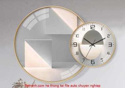 Tải file gốc File gốc in bộ tranh decor treo tráng gương canvas GB18097 (in khổ lớn) không vỡ