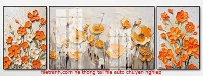 File tranh File gốc in bộ tranh decor treo tráng gương canvas GB18119 (ảnh gốc) không bị mờ