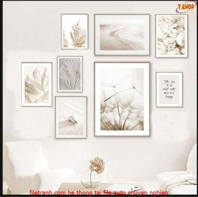 File ảnh File gốc in bộ tranh decor treo tráng gương canvas GB18142 (gốc) in backdrop sự kiện