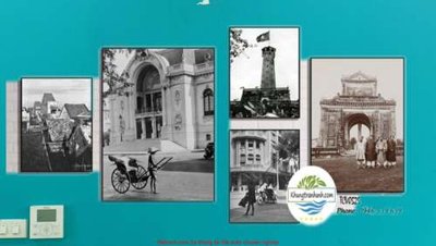 File tranh gốc File gốc in bộ tranh decor treo tráng gương canvas GB18167 chủ đề hiện đại