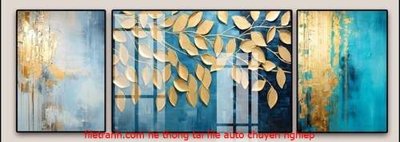 Tải file gốc in lụa File gốc in bộ tranh decor treo tráng gương canvas GB18181 siêu nét