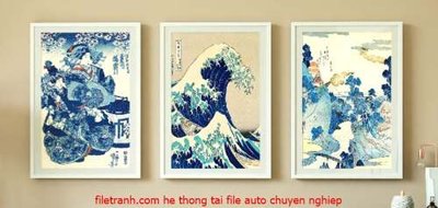 Ảnh gốc file in lụa File gốc in bộ tranh decor treo tráng gương canvas GB18187 chi tiết