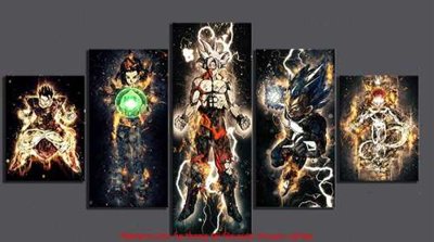 File ảnh File gốc in bộ tranh decor treo tráng gương canvas GB18214 (gốc) in biển hiệu