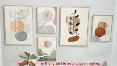 Tải file gốc File gốc in bộ tranh decor treo tráng gương canvas GB18227 (bản PSD) gốc