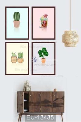 Tải file gốc in lụa File gốc in bộ tranh decor treo tráng gương canvas GB20013 siêu nét