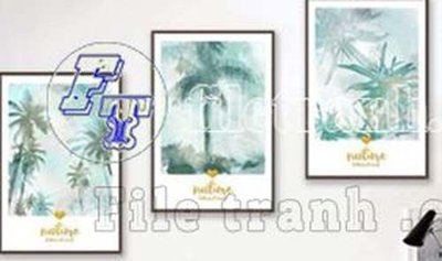 Tải file File gốc in bộ tranh decor treo tráng gương canvas GB20025 (ảnh gốc) 300dpi File gốc in bộ tranh decor treo tráng gương canvas GB20025