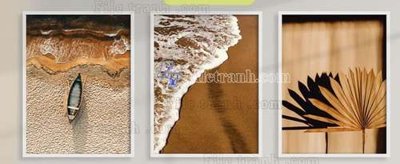 File gốc File gốc in bộ tranh decor treo tráng gương canvas GB20049 (in ấn) không giới hạn