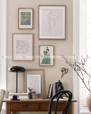 File gốc File gốc in bộ tranh decor treo tráng gương canvas GB20102 (in tráng gương) sang trọng