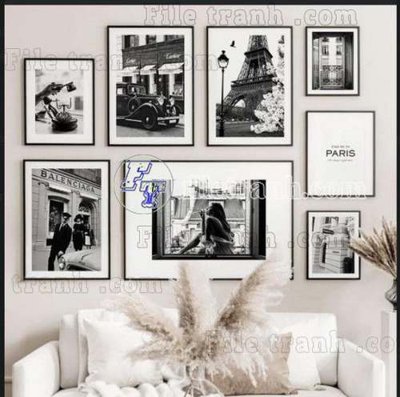 File gốc File gốc in bộ tranh decor treo tráng gương canvas GB20132 (cho in ấn) từ kho Filetranh