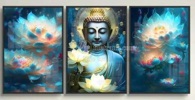 File gốc File gốc in bộ tranh decor treo tráng gương canvas GB20242 (PNG) chất lượng cao