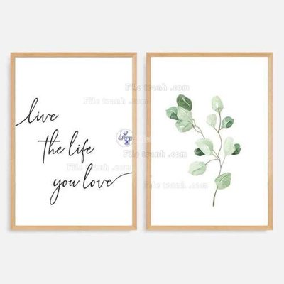 Chi tiết file gốc File gốc in bộ tranh decor treo tráng gương canvas GB20595 (cho in tráng gương)