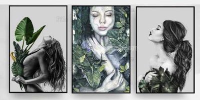 File tranh gốc File gốc in bộ tranh decor treo tráng gương canvas GB20628 (bản quyền) file PSD