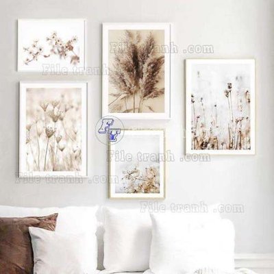 Mua file gốc File gốc in bộ tranh decor treo tráng gương canvas GB20643 (PSD) tại Filetranh.com