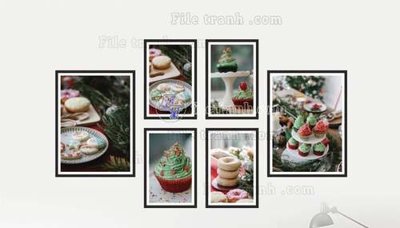 Tải file File gốc in bộ tranh decor treo tráng gương canvas GB20678 (gốc) chủ đề phong thủy