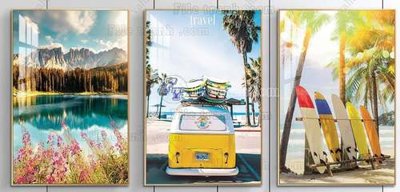 File gốc in tráng gương File gốc in bộ tranh decor treo tráng gương canvas GB20715 chi tiết