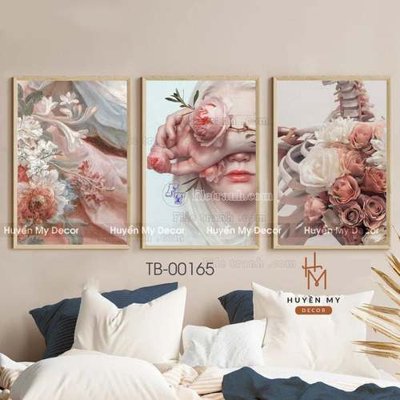 Tải file File gốc in bộ tranh decor treo tráng gương canvas GB20780 (gốc) in ấn chất lượng