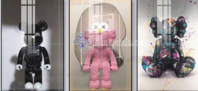 Hình ảnh file gốc in trần nhà File gốc in bộ tranh decor treo tráng gương canvas GB20905