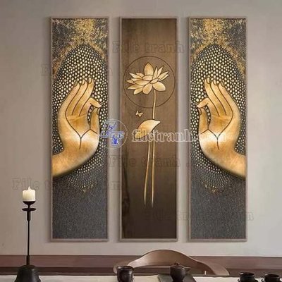 Mua file tranh gốc File gốc in bộ tranh decor treo tráng gương canvas GB20985 tại Filetranh.com