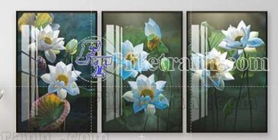 Tải file gốc File gốc in bộ tranh decor treo tráng gương canvas GB21065 (in khổ lớn) không mờ