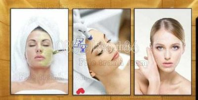 File tranh gốc File gốc in bộ tranh decor treo tráng gương canvas GB21135 (bản quyền) độc đáo