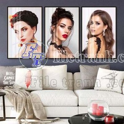 Tải file gốc File gốc in bộ tranh decor treo tráng gương canvas GB21152 (bản PSD) còn layer