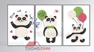 File in ấn File gốc in bộ tranh decor treo tráng gương canvas GB21204 chuyên nghiệp