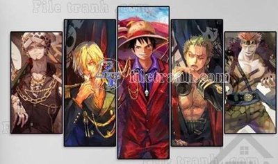 File tranh File gốc in bộ tranh decor treo tráng gương canvas GB21216 (file gốc) chuẩn màu in