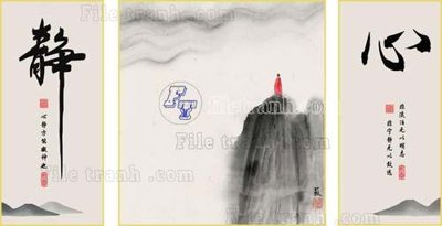 File gốc File gốc in bộ tranh decor treo tráng gương canvas GB21299 (in ấn) màu sắc trung thực