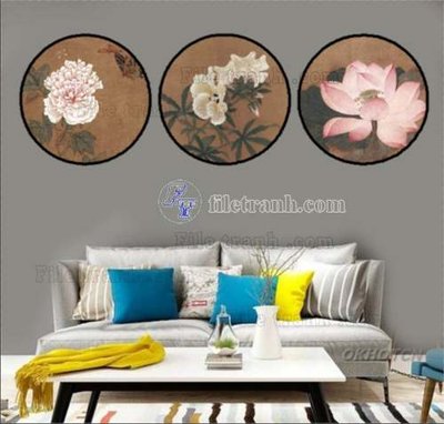 File gốc File gốc in bộ tranh decor treo tráng gương canvas GB21309 (dành cho quảng cáo)