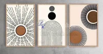 File gốc File gốc in bộ tranh decor treo tráng gương canvas GB21323 (in ấn) không giới hạn