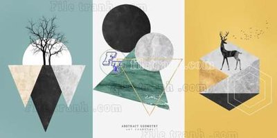 Download file File gốc in bộ tranh decor treo tráng gương canvas GB21348 (chuẩn in) File gốc in bộ tranh decor treo tráng gương canvas GB21348