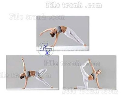 File in trần File gốc in bộ tranh decor treo tráng gương canvas GB21417 (bản gốc) trời sao