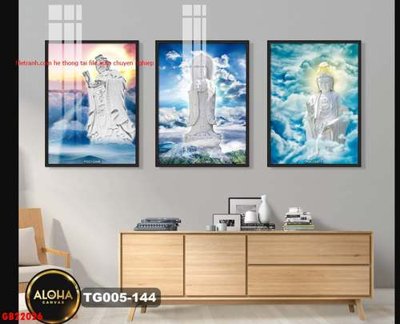 File gốc File gốc in bộ tranh decor treo tráng gương canvas GB22026 (trang trí) phòng làm việc