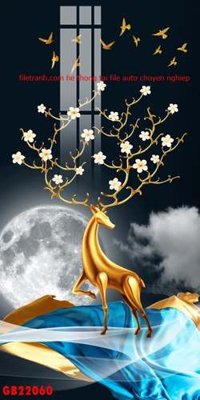 Tải file File gốc in bộ tranh decor treo tráng gương canvas GB22060 (ảnh gốc) file TIFF